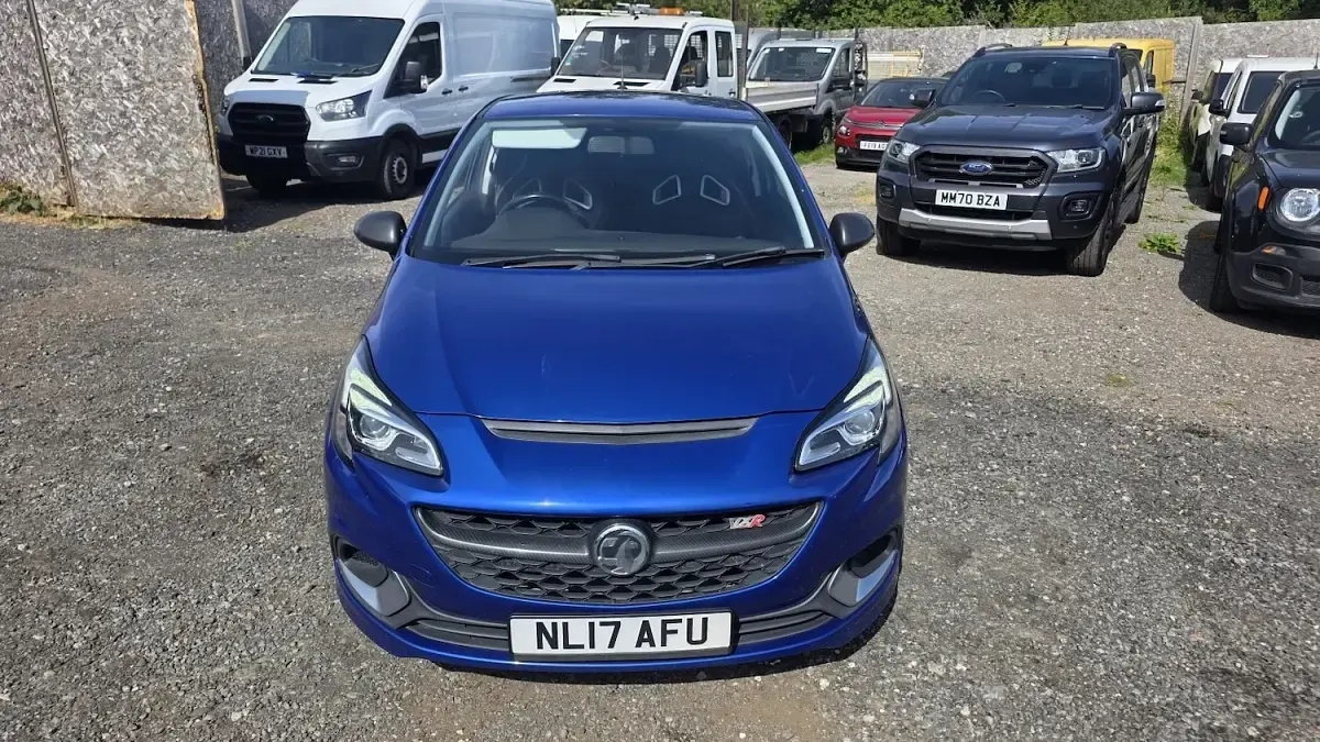 Used Vauxhall Corsa 205 HP (150 kW) 2017 Blue Hatchback