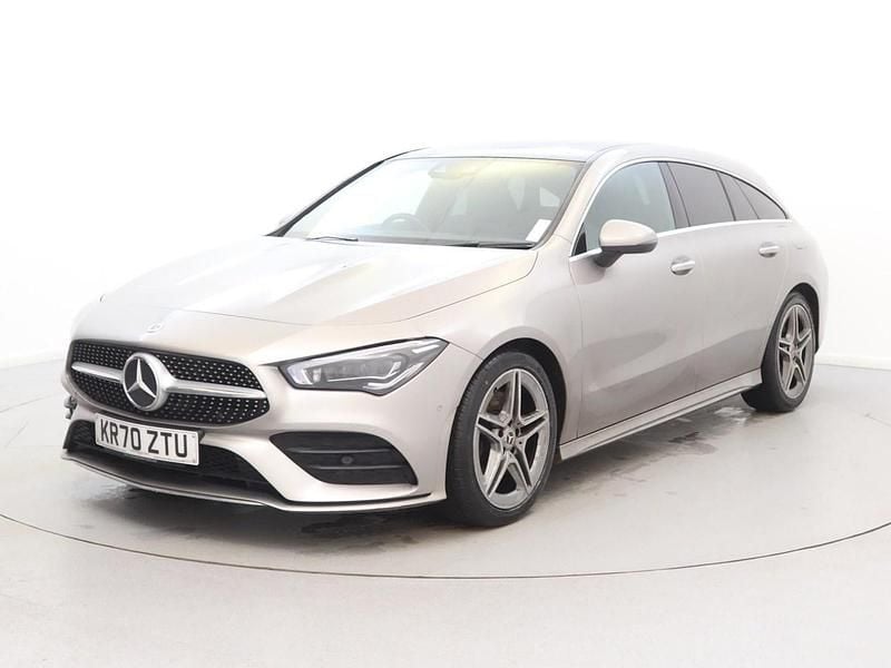 Used Mercedes CLA220 AMG Line Premium Plus 2020 Silver Sedan