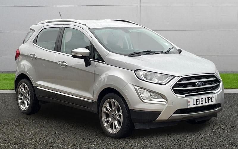 Silver Used 2019 Ford Ecosport Titanium SUV | £12,499 (Fair price) - Image 1/4
