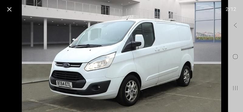 Used Ford Transit Custom Limited 125 HP (91 kW) 2014 White Van