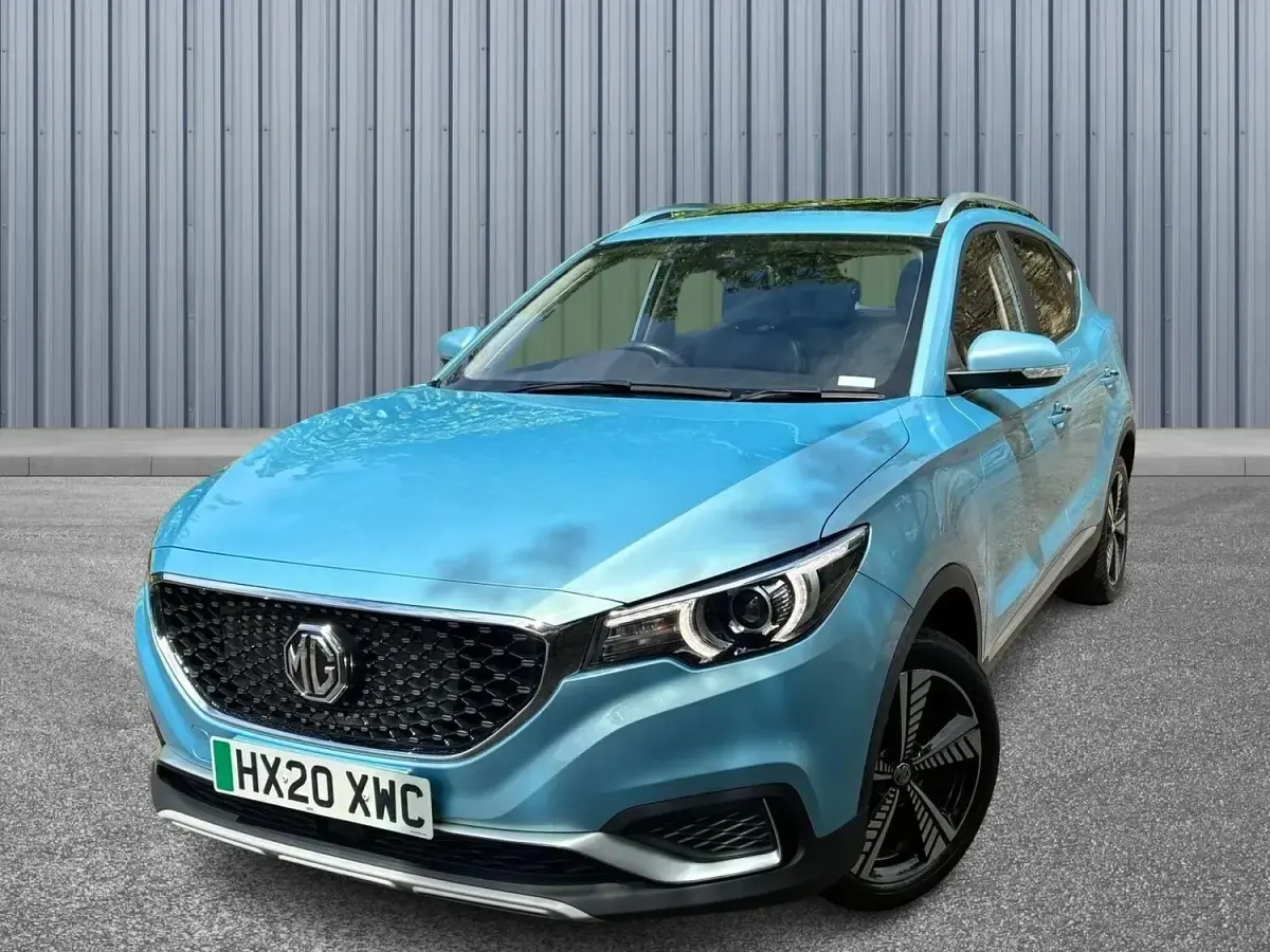 Used MG ZS Exclusive 105 kW (143 HP) 2020 Blue SUV