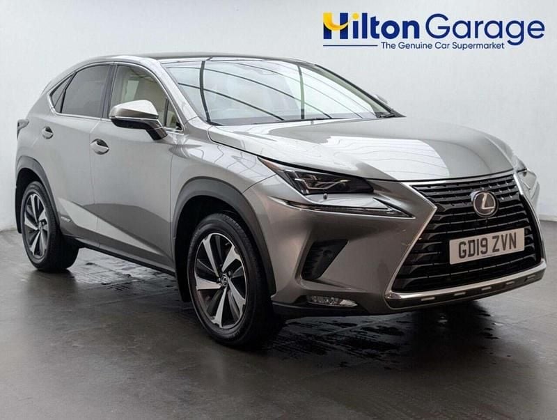 Used Lexus NX300h E-FOUR 197 HP (144 kW) 2019 Silver SUV
