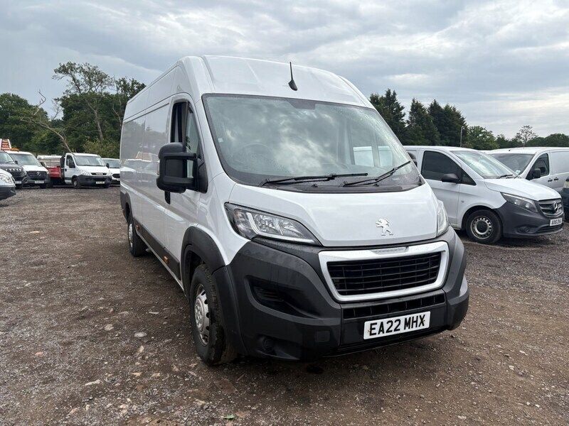 White Used 2022 Peugeot Boxer Van | £8,995 - Image 1/4