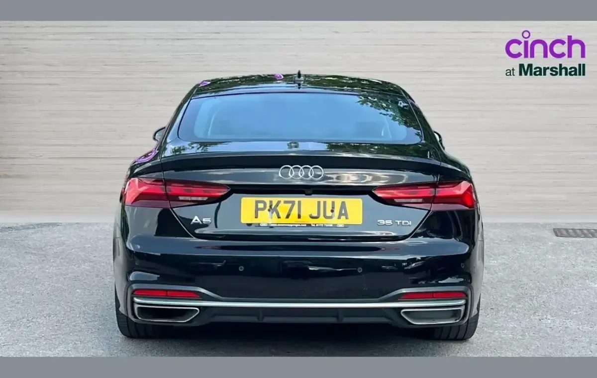 Used Audi A5 Sport 161 HP (118 kW) 2021 Black Coupe