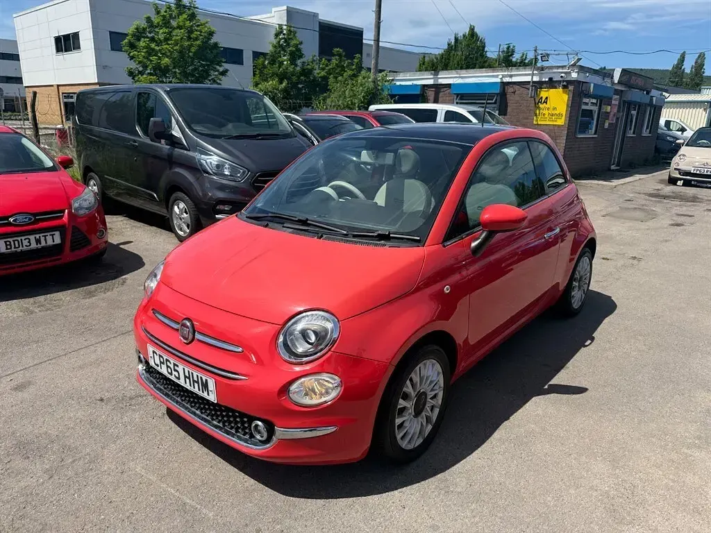 Used Fiat 500 Lounge 2016 Pink Hatchback