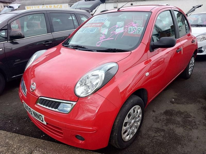 Used Nissan Micra Visia 2009 Red Hatchback