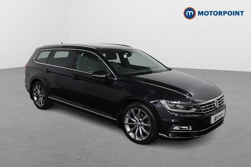 Black Used 2019 VW Passat R-line Estate | £18,999 (Expensive) - Image 1/4