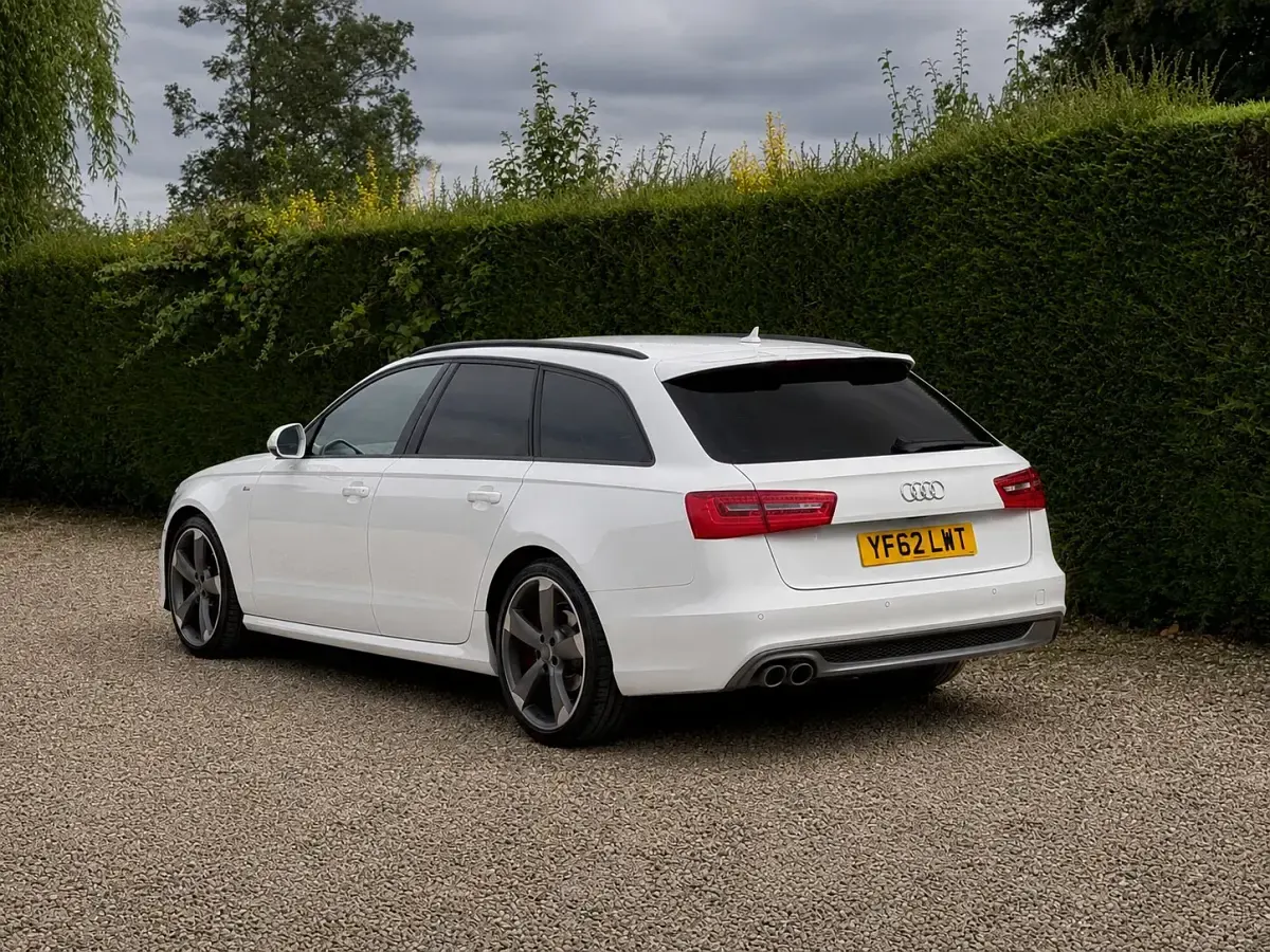 Used Audi A6 Black Edition 2013 White Estate