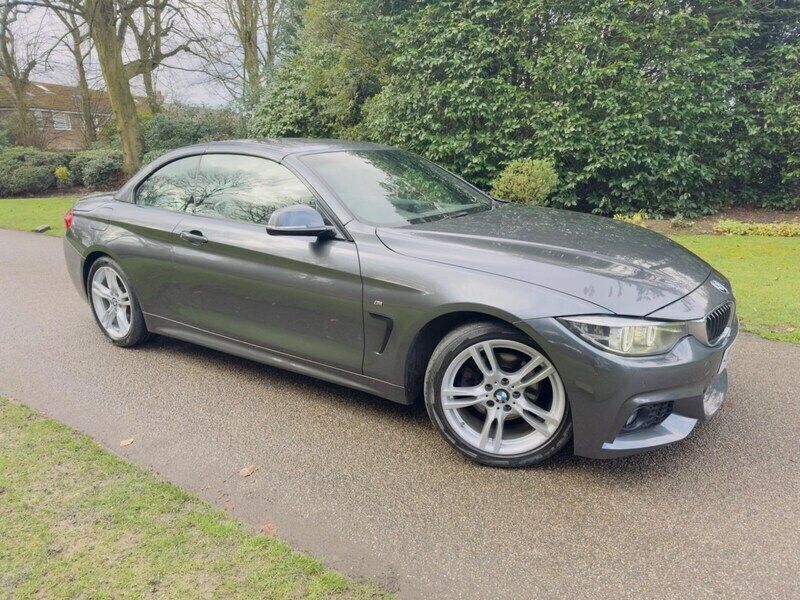 Grey Used 2018 BMW 420 M Sport Cabriolet | £10,950 (Good price) - Image 1/4