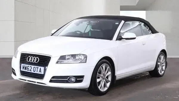 Used Audi A3 Cabriolet Sport 105 HP (77 kW) 2013 White Cabriolet