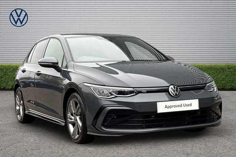 Used VW Golf VIII R-line 130 HP (95 kW) 2021 Grey Hatchback