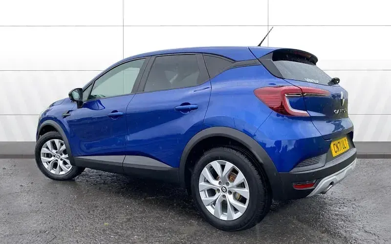 Begagnad Renault Captur Iconic 140 HK (102 kW) 2021 Blå SUV