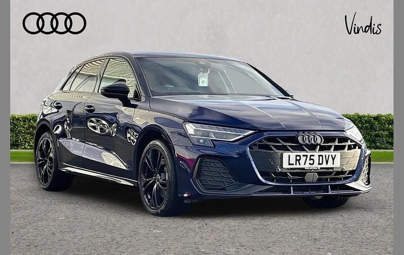 New Audi A3 e-tron Black Edition 200 HP (147 kW) 2025 Blue Hatchback