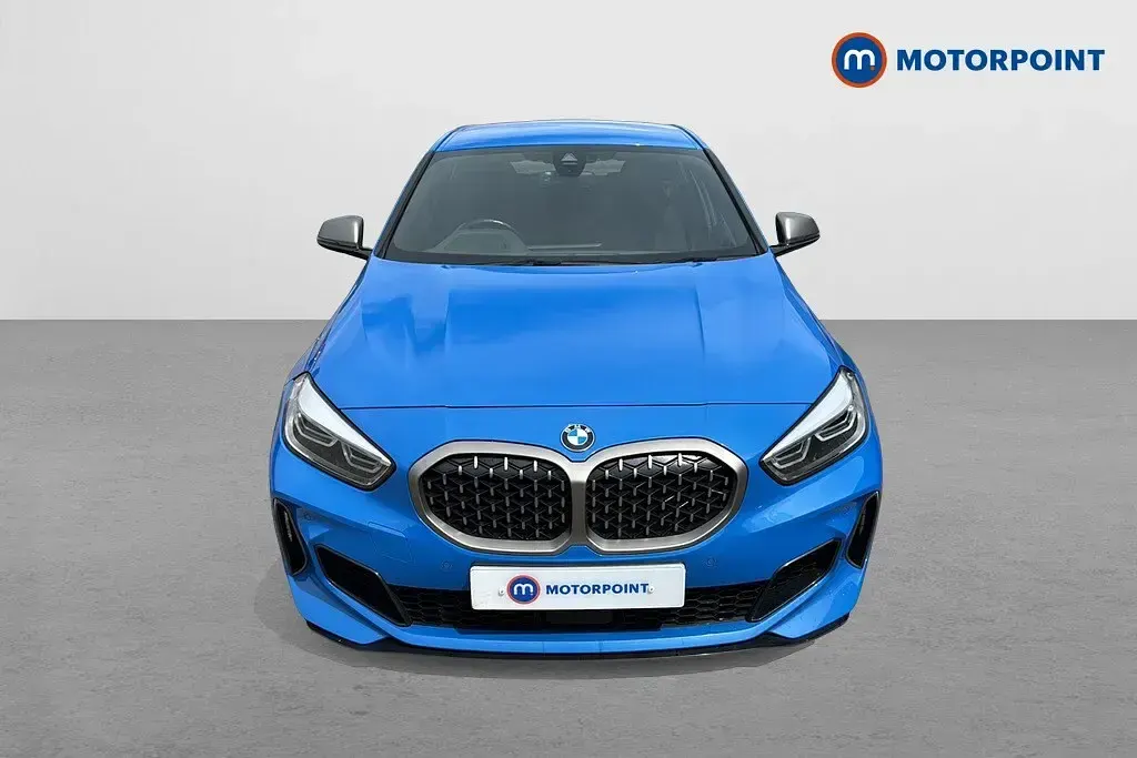 Used BMW M135 Comfort Edition 306 HP (225 kW) 2023 Blue Hatchback