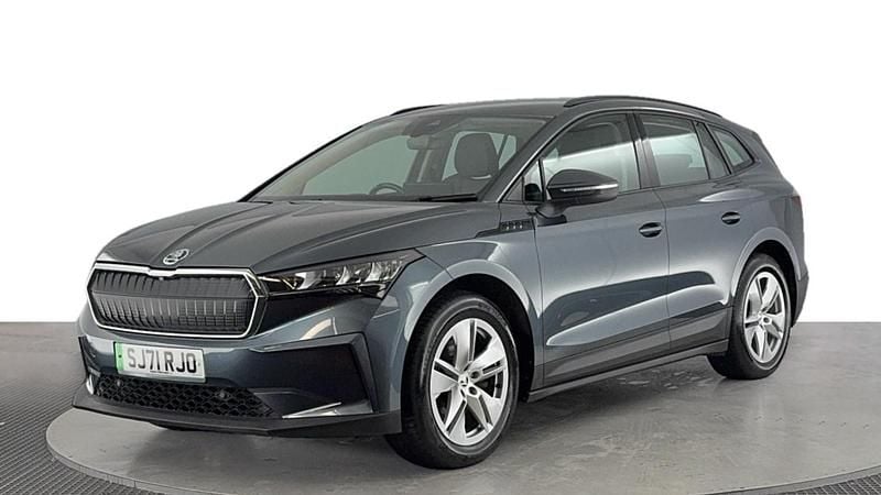 Grey Used 2021 Skoda Enyaq iV ecoSuite SUV | £14,980 (Fair price) - Image 1/4