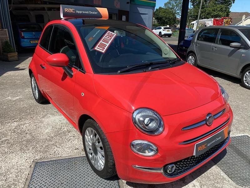 Used Fiat 500 Lounge 2018 Pink Hatchback
