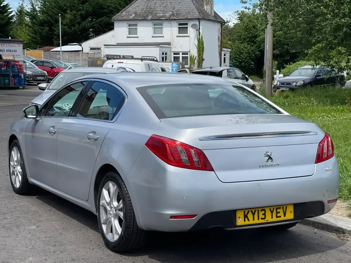 Used Peugeot 508 Allure 140 HP (102 kW) 2013 Silver Sedan
