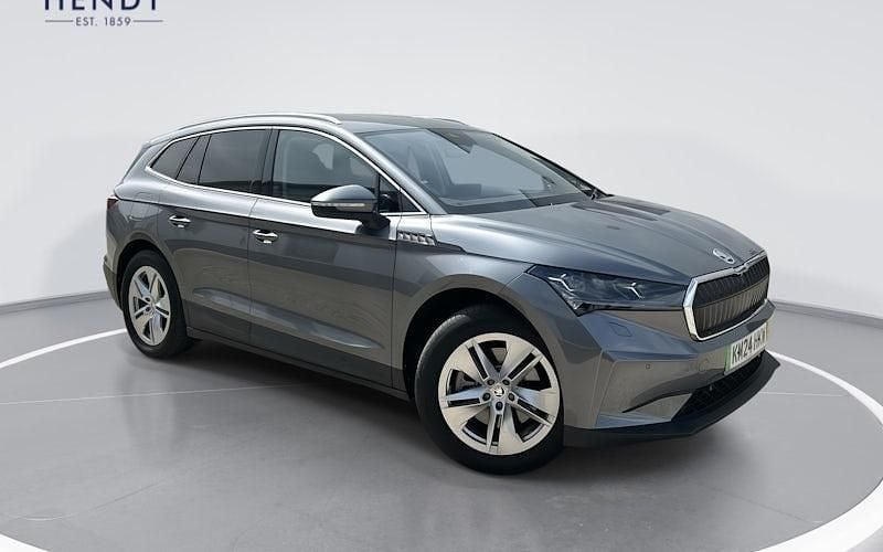 Graphite grey metallic Used 2024 Skoda Enyaq iV SUV | £28,199 (Fair price) - Image 1/4