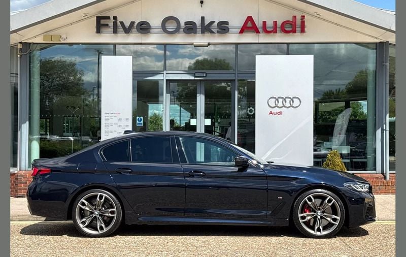 Black Used 2023 BMW M550 Comfort Edition Sedan | £46,790 (Fair price) - Image 1/4