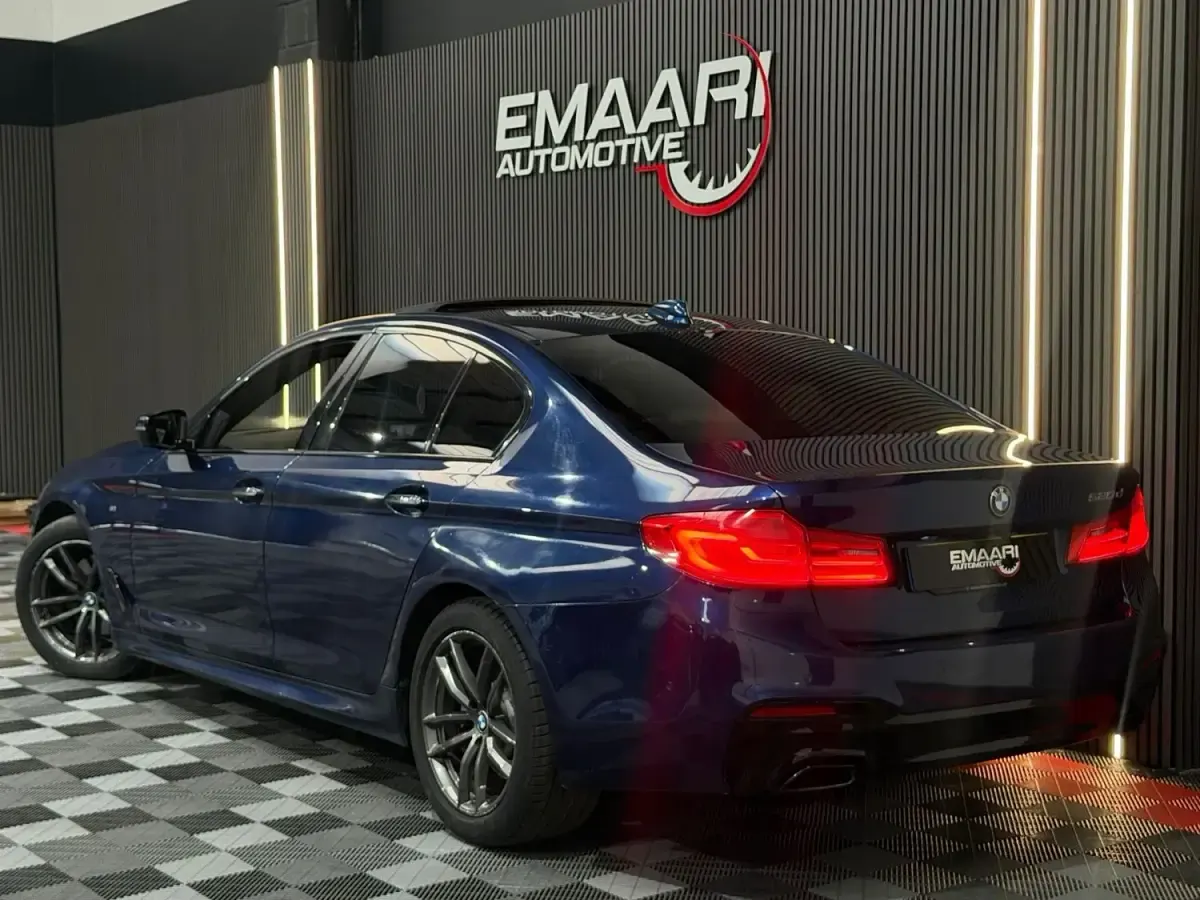 Gebraucht BMW 520 M Sport 2017 Blau Limousine