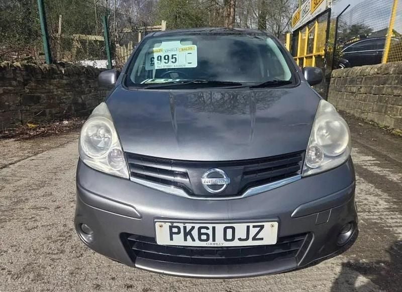 Used Nissan Note N-TEC 90 HP (66 kW) 2011 Grey Hatchback