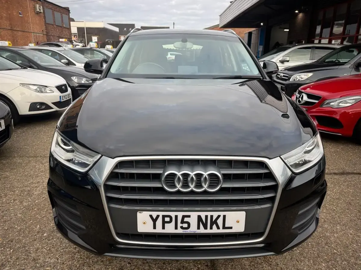 Used Audi Q3 Design 150 HP (110 kW) 2015 Black SUV