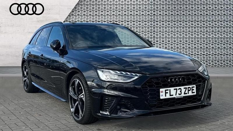 Black Used 2023 Audi A4 Black Edition Estate | £26,893 (Fair price) - Image 1/4