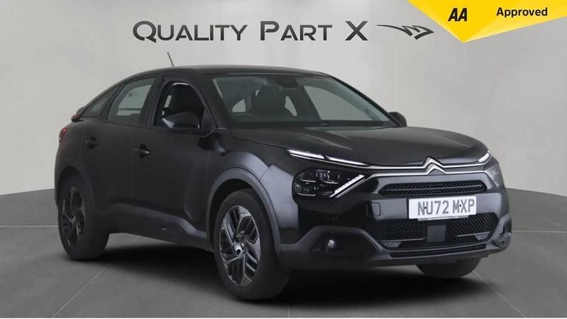 Black Used 2022 Citroën C4 PureTech Hatchback | £10,674 (Good price) - Image 1/3