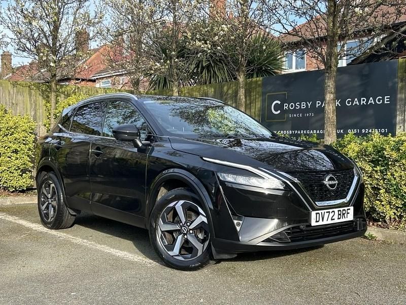 Used Nissan Qashqai N-Connecta 2022 Black SUV
