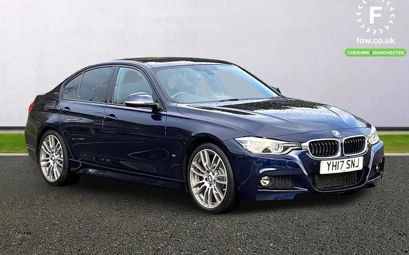 Blue Used 2017 BMW 330e M Sport Sedan | £16,199 (Good price) - Image 1/4