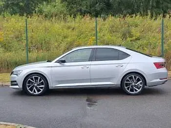 Used Skoda Superb SportlinePlus 150 HP (110 kW) 2024 Silver Hatchback
