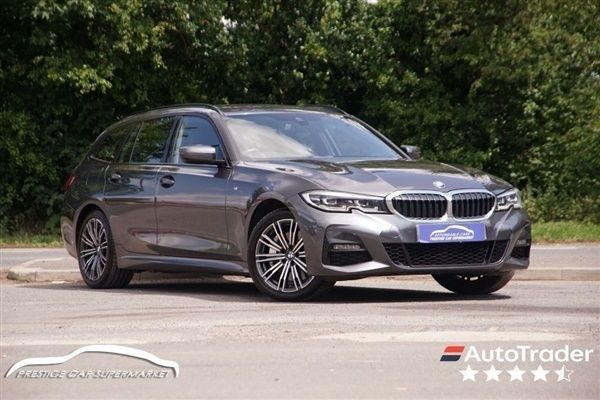 Grey Used 2021 BMW 330 M Sport Estate | £19,679 (Fair price) - Image 1/1