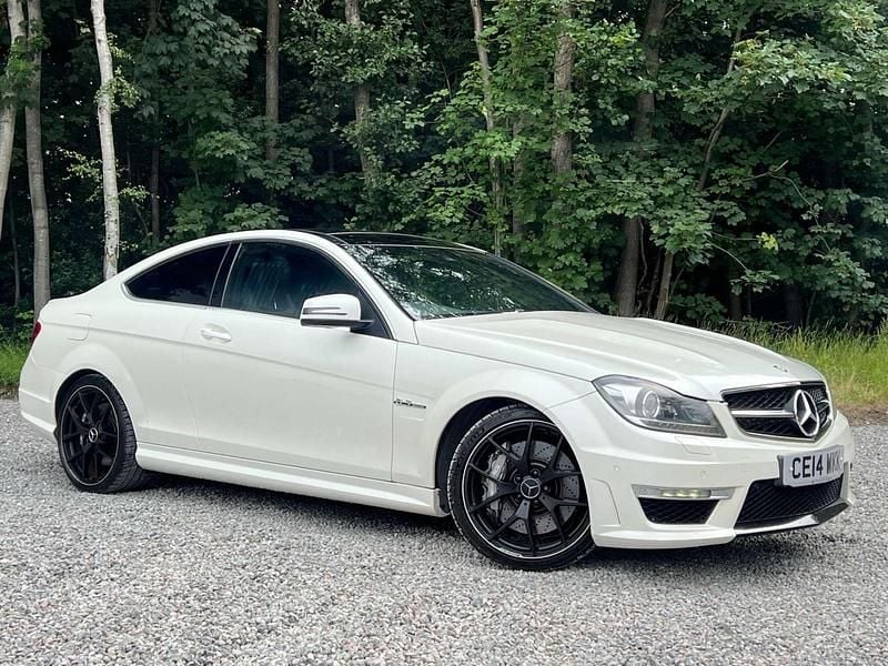 White Used 2014 Mercedes C63 AMG AMG Coupe | £23,995 (Fair price) - Image 1/4