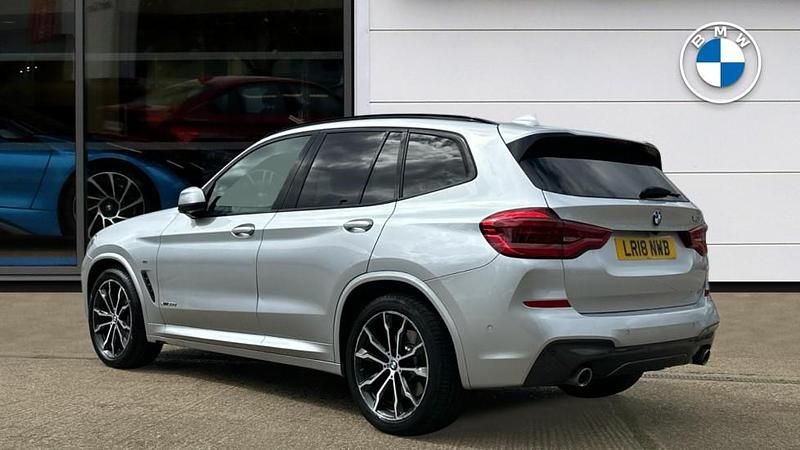 Used BMW X3 M Sport 261 HP (191 kW) 2018 Silver SUV