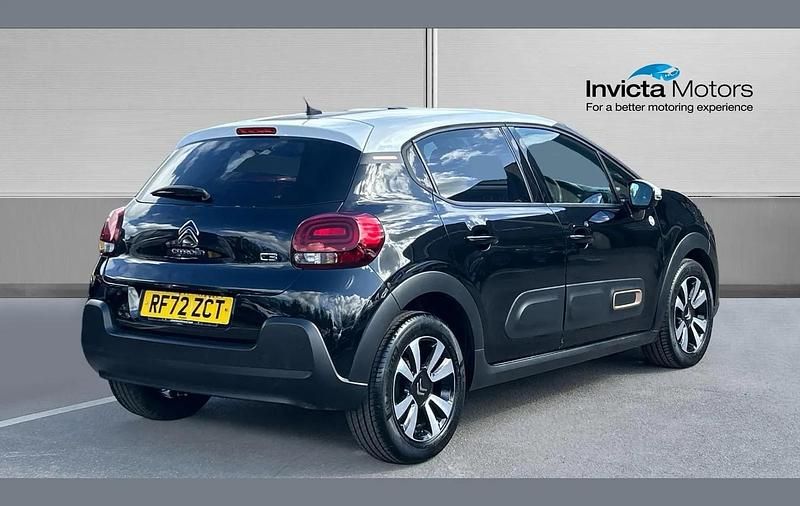 Used Citroën C3 PureTech 83 HP (61 kW) 2023 Black Hatchback