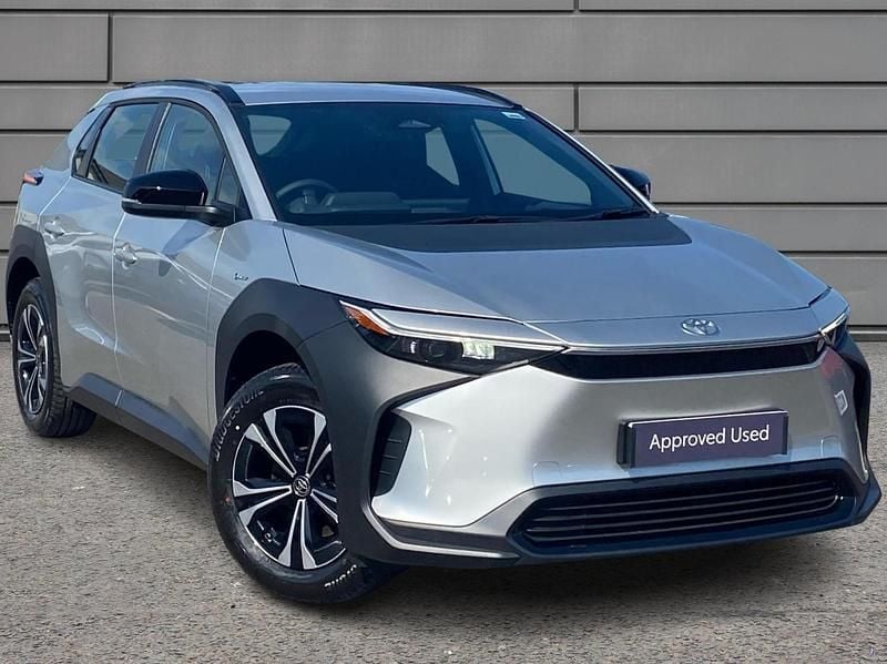 Silver New 2025 Toyota bZ4X PURE SUV | £28,295 (Fair price) - Image 1/4