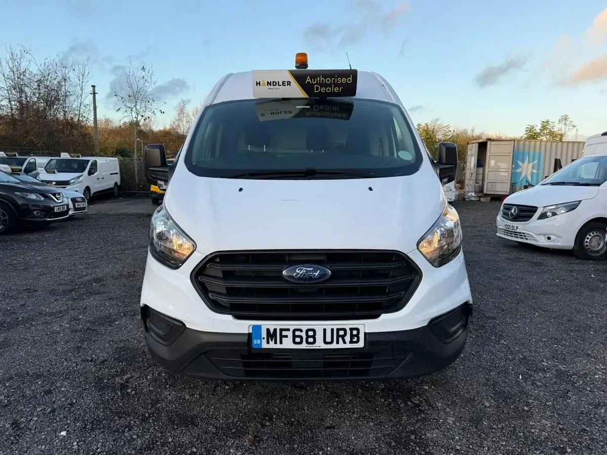 Used Ford Transit Custom 130 HP (95 kW) 2018 White Van
