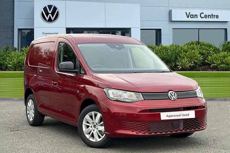 Red New 2025 VW Caddy Pro MPV | £28,080 (Fair price) - Image 1/4