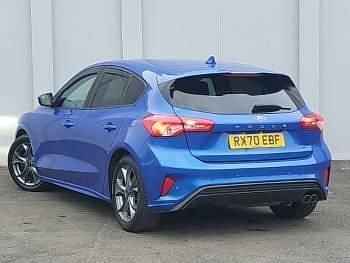Used Ford Focus ST-Line 120 HP (88 kW) 2020 Blue Hatchback