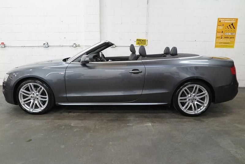 Used Audi A5 Cabriolet S-Line 2014 Grey Cabriolet
