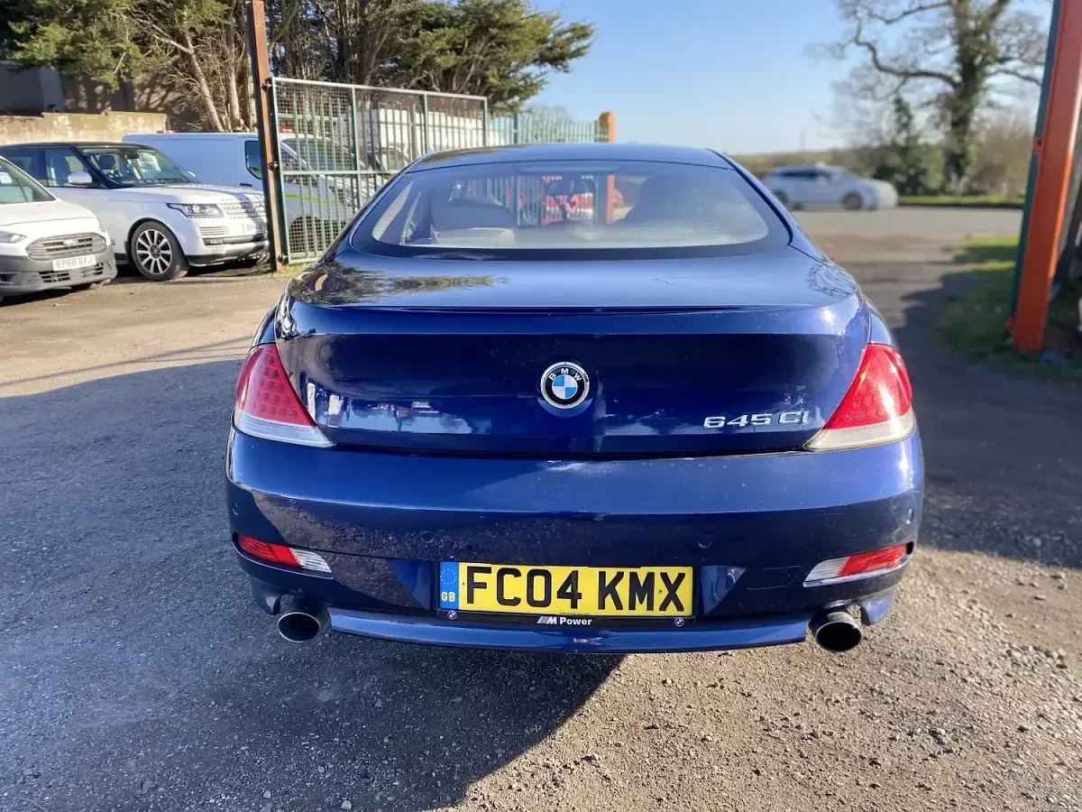 Used BMW 645 Comfort Edition 2004 Blue Coupe