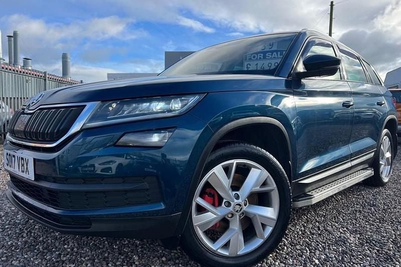 Used Skoda Kodiaq 190 HP (139 kW) 2017 Blue SUV