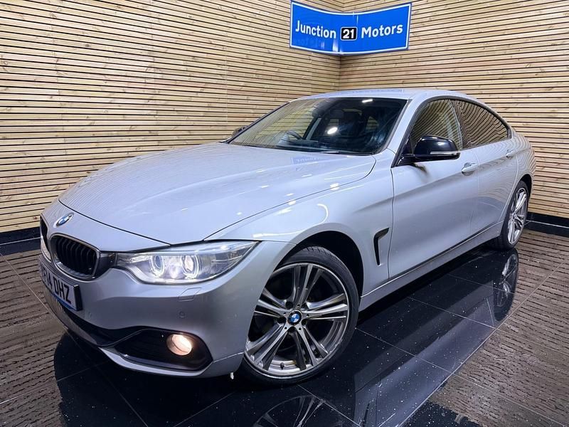 Used BMW 420 Sport Line 184 HP (135 kW) 2014 Silver Coupe