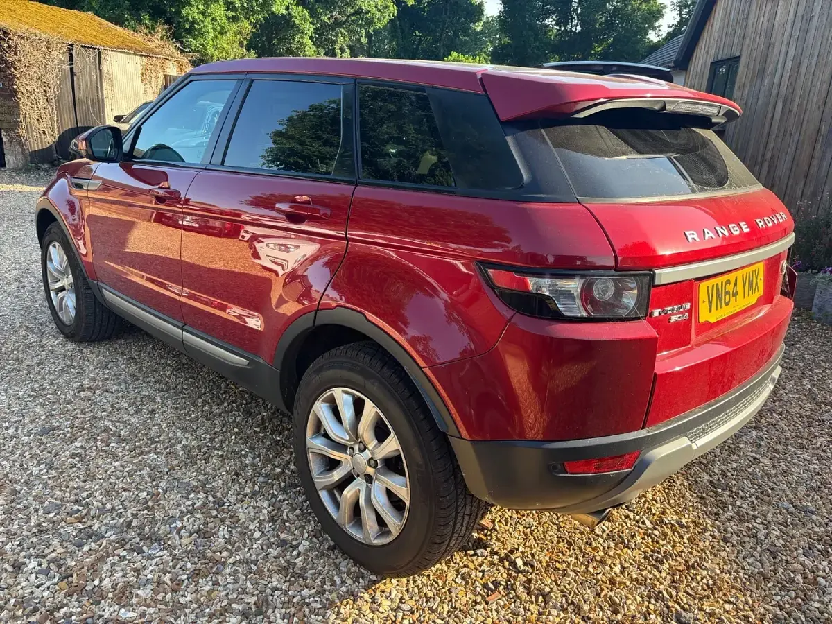 Used Land Rover Range Rover evoque Pure 2014 Red SUV