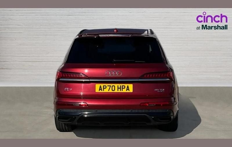 Used Audi Q7 Black Edition 231 HP (169 kW) 2020 Red SUV