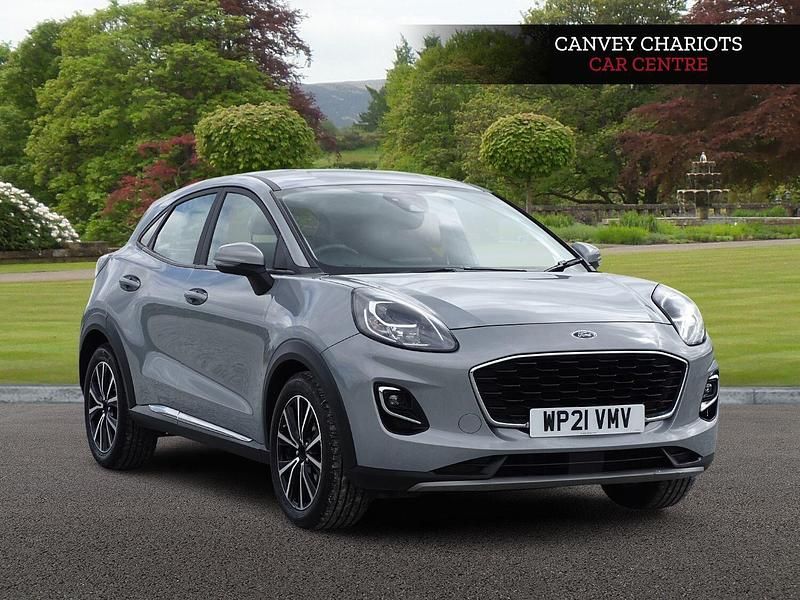 Usado Ford Puma Titanium 125 HP (91 kW) 2021 Prateado SUV