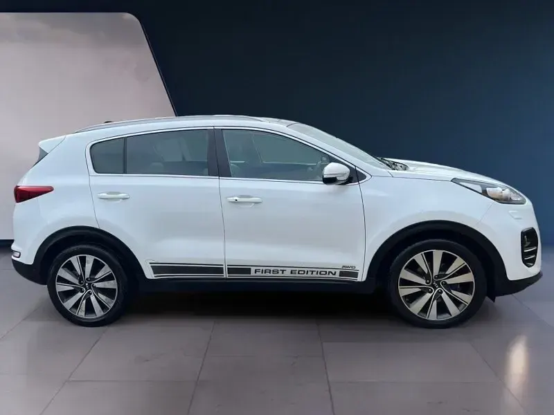 Used Kia Sportage First Edition 182 HP (133 kW) 2016 White SUV