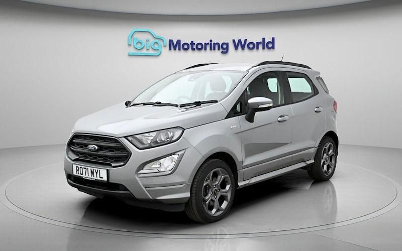 Used Ford Ecosport ST-Line 125 HP (91 kW) 2021 Silver SUV