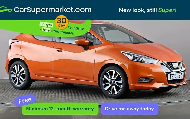 Begagnad Nissan Micra N-Connecta 90 HK (66 kW) 2018 Halvkombi