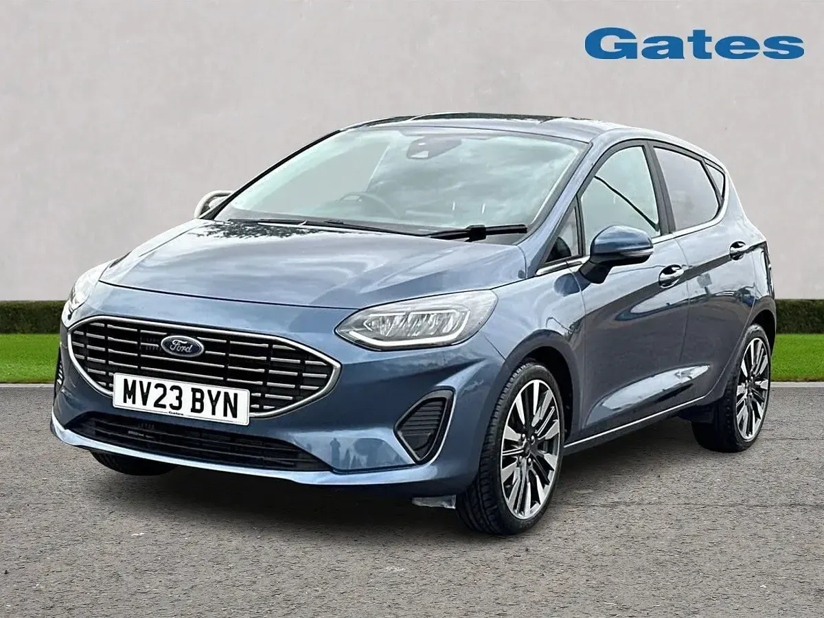 Used Ford Fiesta Titanium X 125 HP (91 kW) 2023 Blue Hatchback